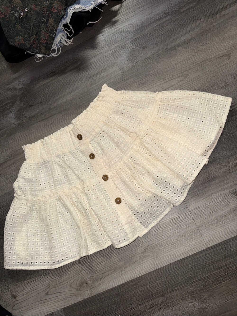 NWT Eberjey eyelet skirt